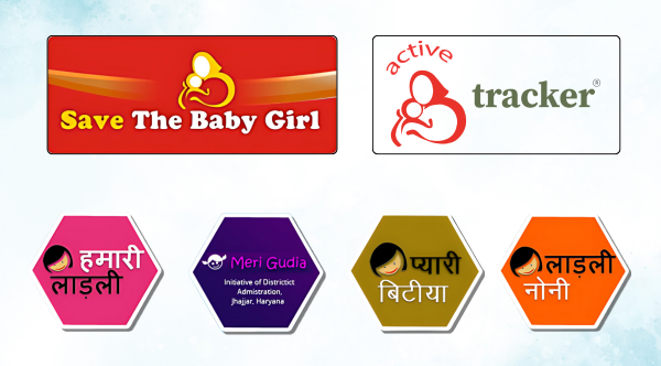 Infographic for Save The Baby Girl active tracker compliance