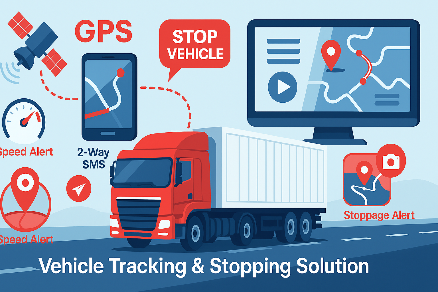 Vehicle Tracking & Stopping Solution (VTSS)